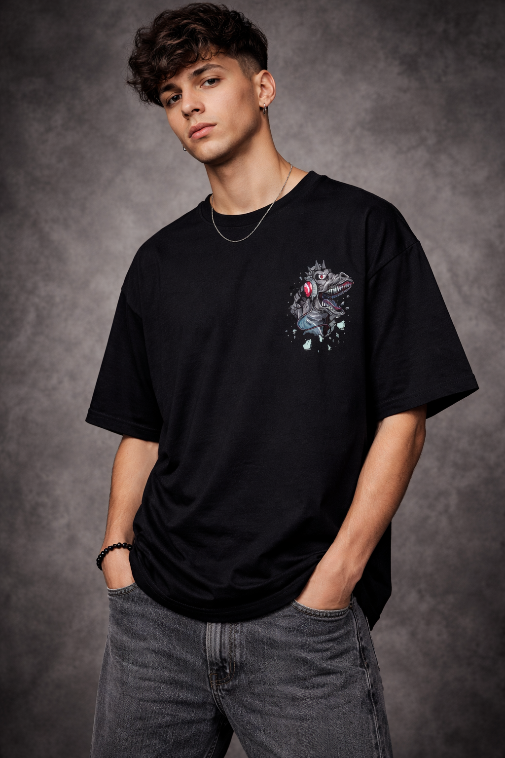 Sonic Rex Oversized Tee Open Fit