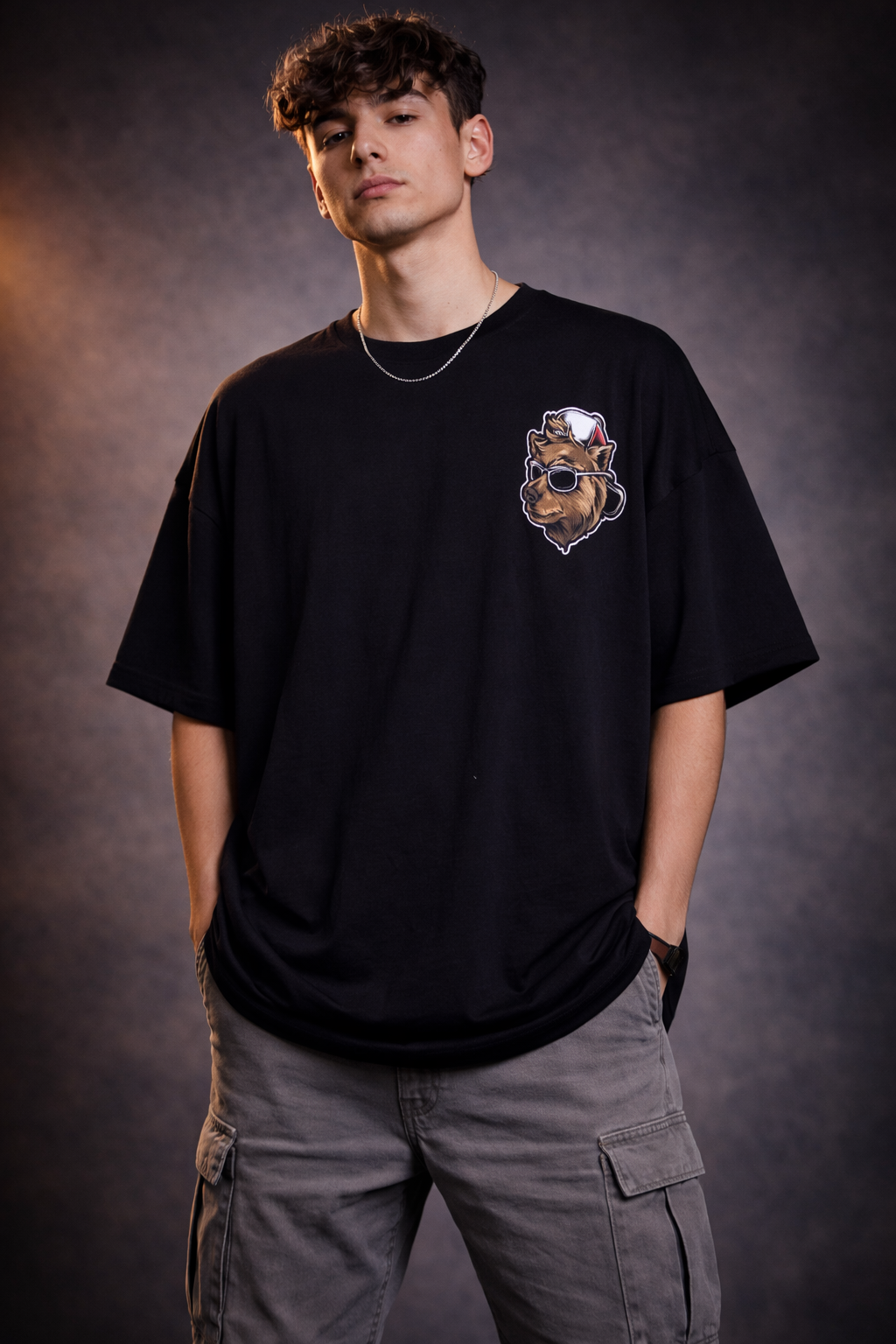 BOO CREW - Oversized Tee