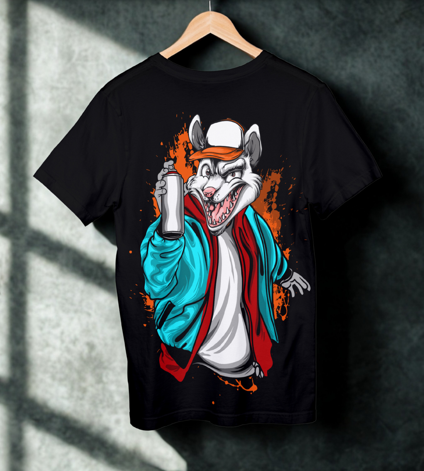 Noir Alpha – Oversized Tee Signature Fit