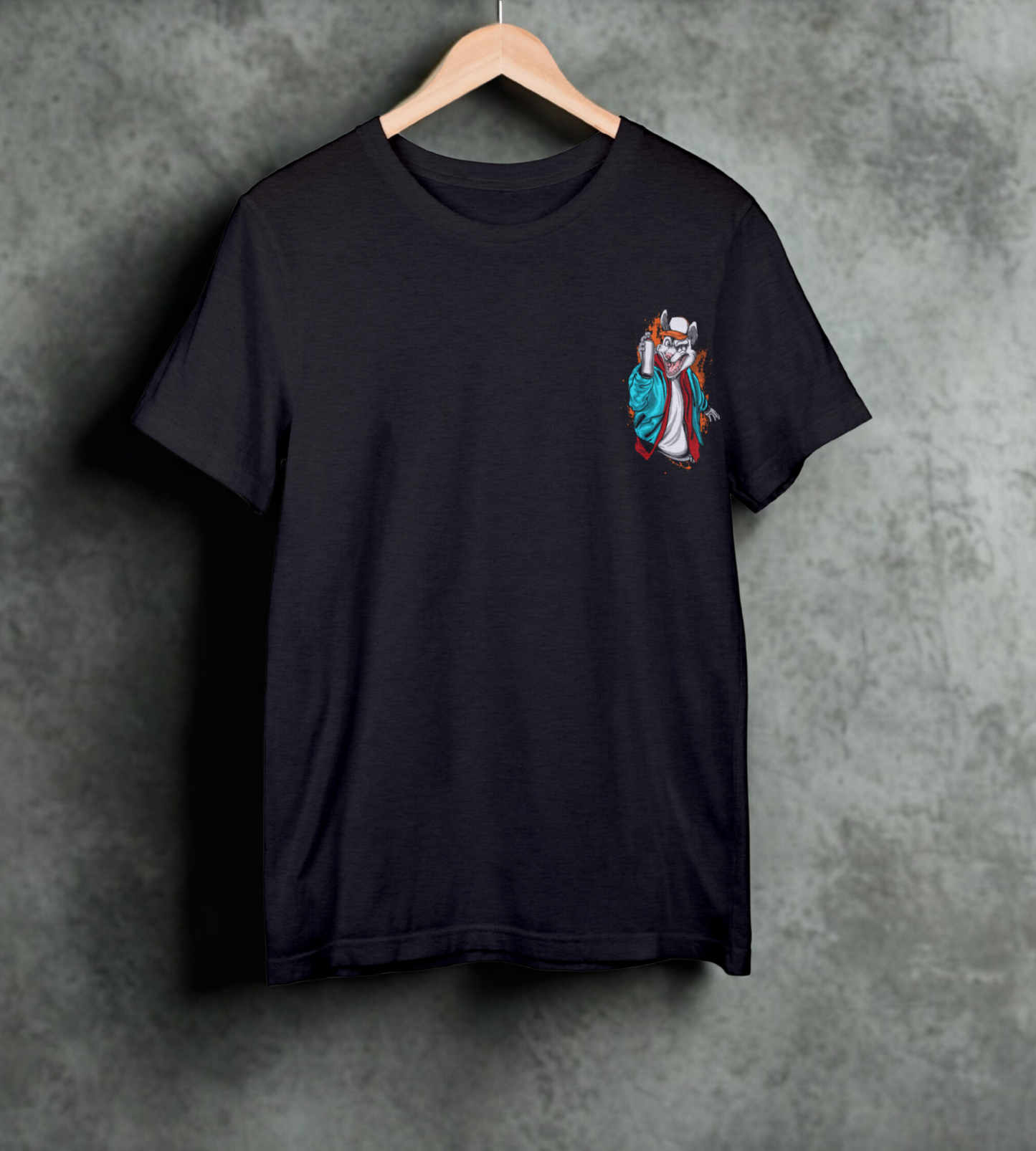 Noir Alpha – Oversized Tee Signature Fit