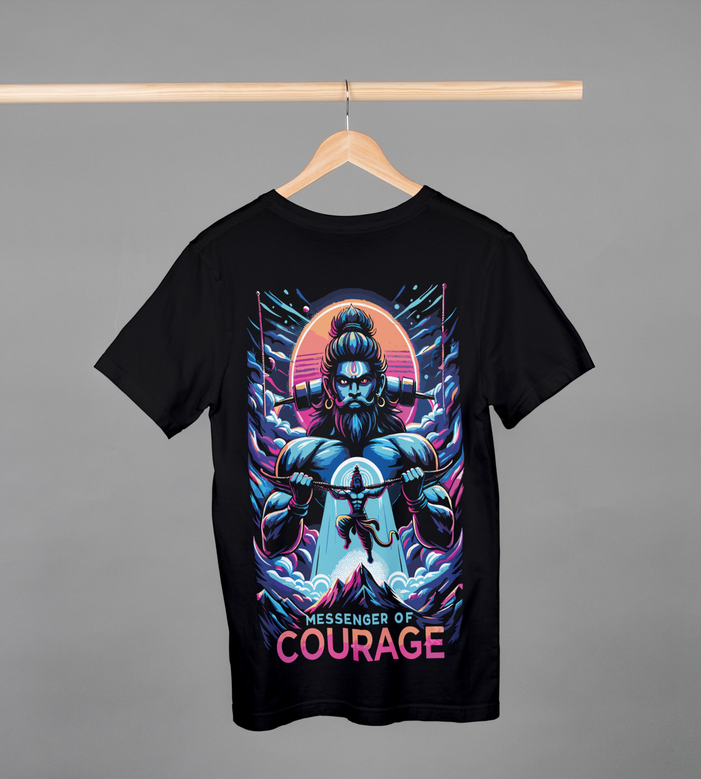 Messenger of Courage-“Oversize, Overpowered.”