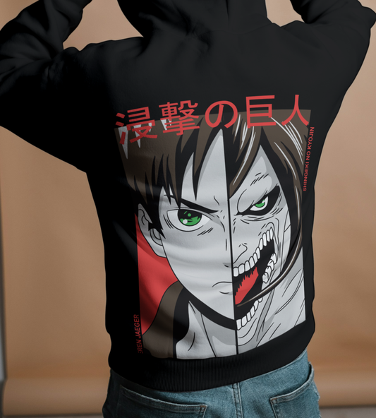 Beast Awakening Oversized Hoodie - Black Edition