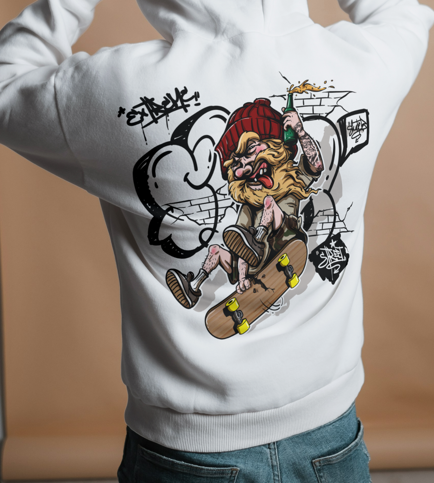 Rebel Rider Oversized Hoodie