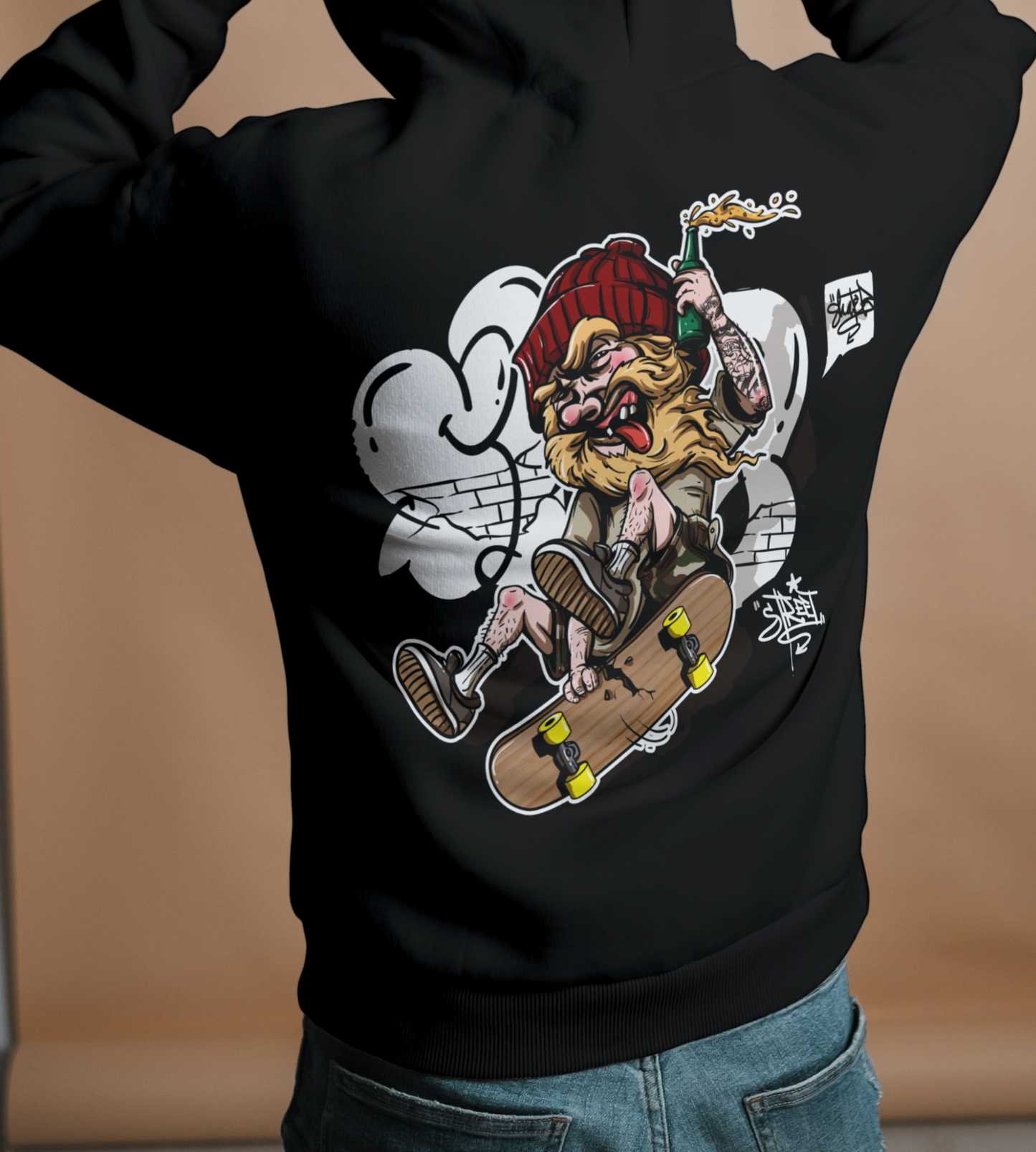 Rebel Rider Oversized Hoodie