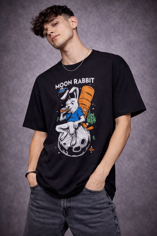 Moon Rabbit – Oversized Tee