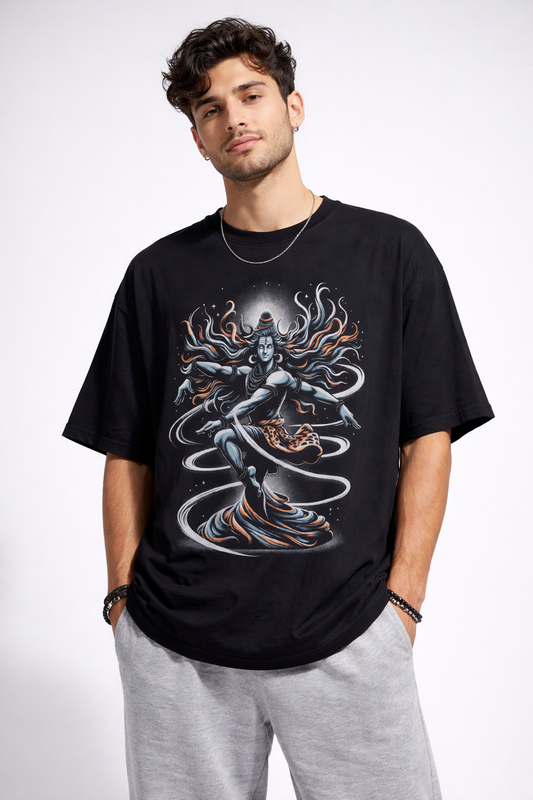 Cosmic Tandav - Oversized Tee