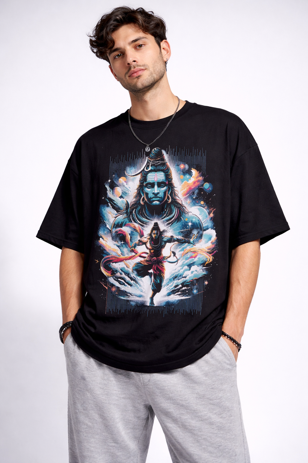 The Awakened Force Rudra - Oversized Tee