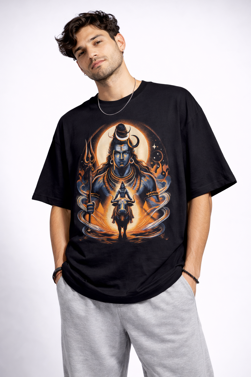 Pashupati: The Eternal Witness - Oversized Tee