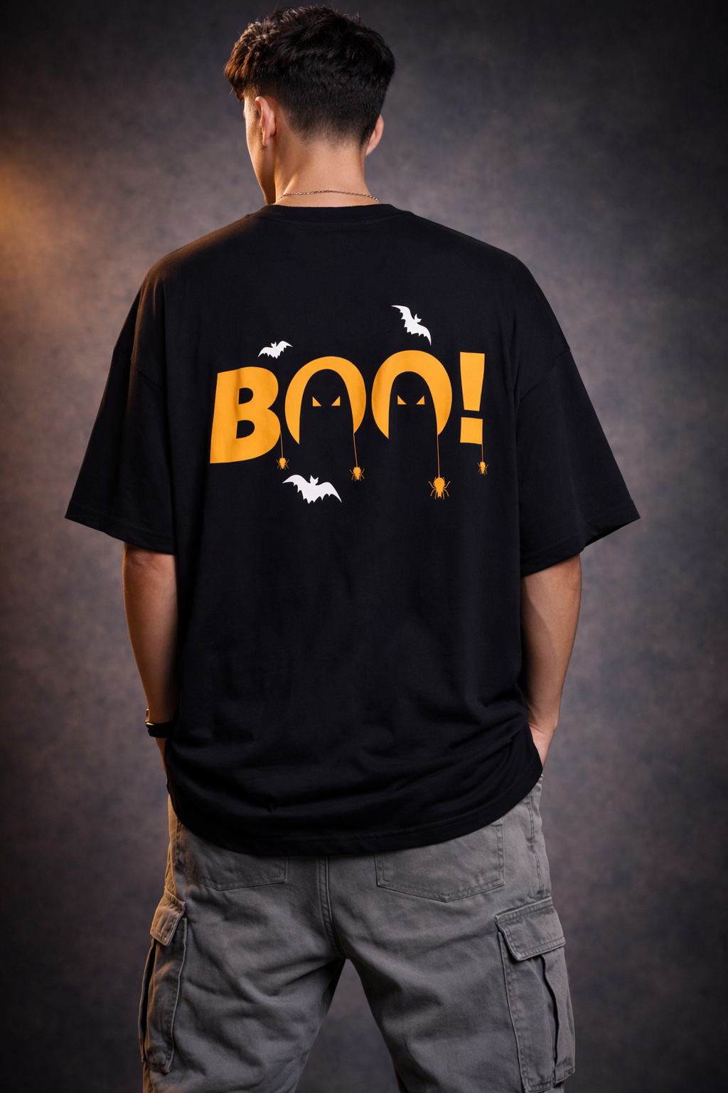 BOO CREW - Oversized Tee