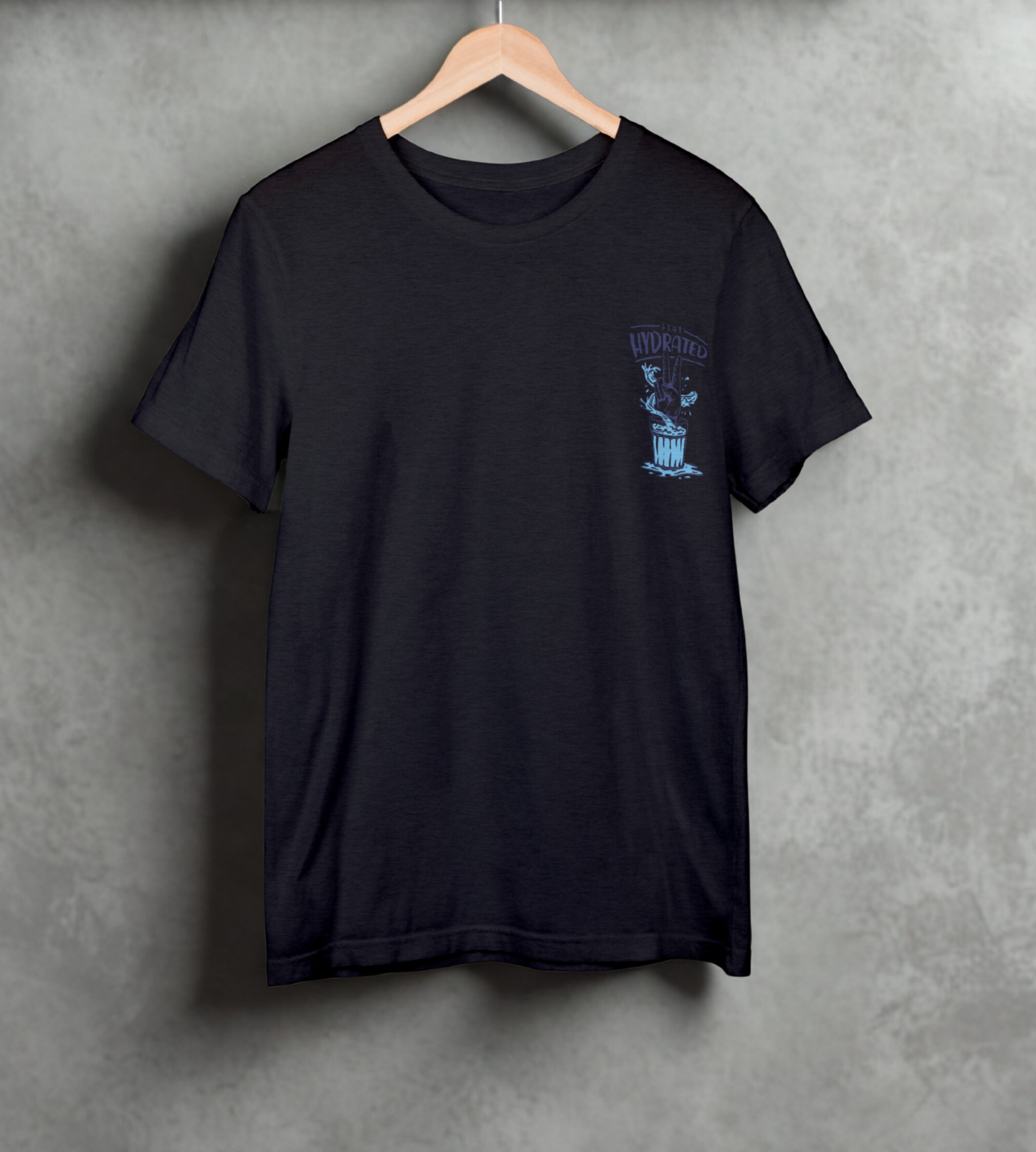 HYDRATION CODE – Midnight Edition Oversized Tee