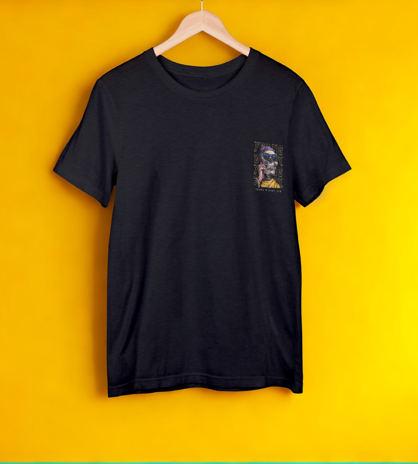 YOUNG TILL BONES - Oversized Tee