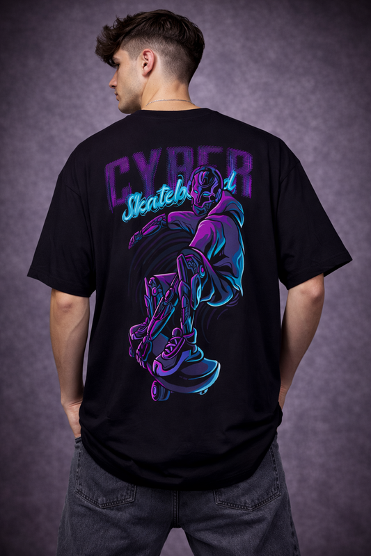 Cyber Skate Premium Edition Oversized Tee