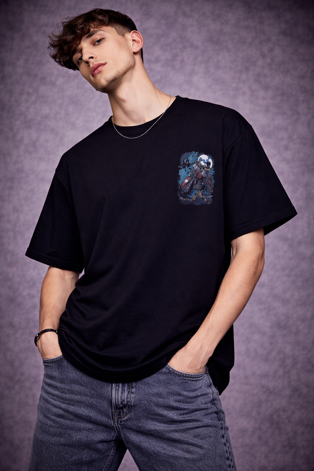 Night Escape Edition Oversized Tee Signature Fit