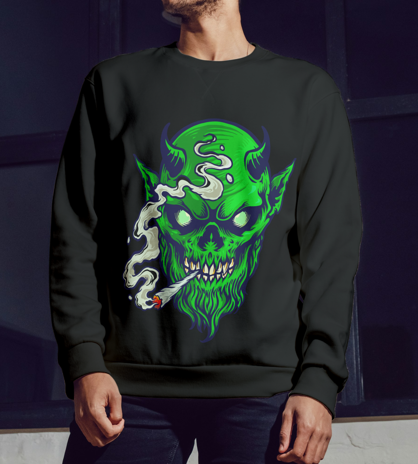 HELLSMOKE - Street Fleece Crewneck