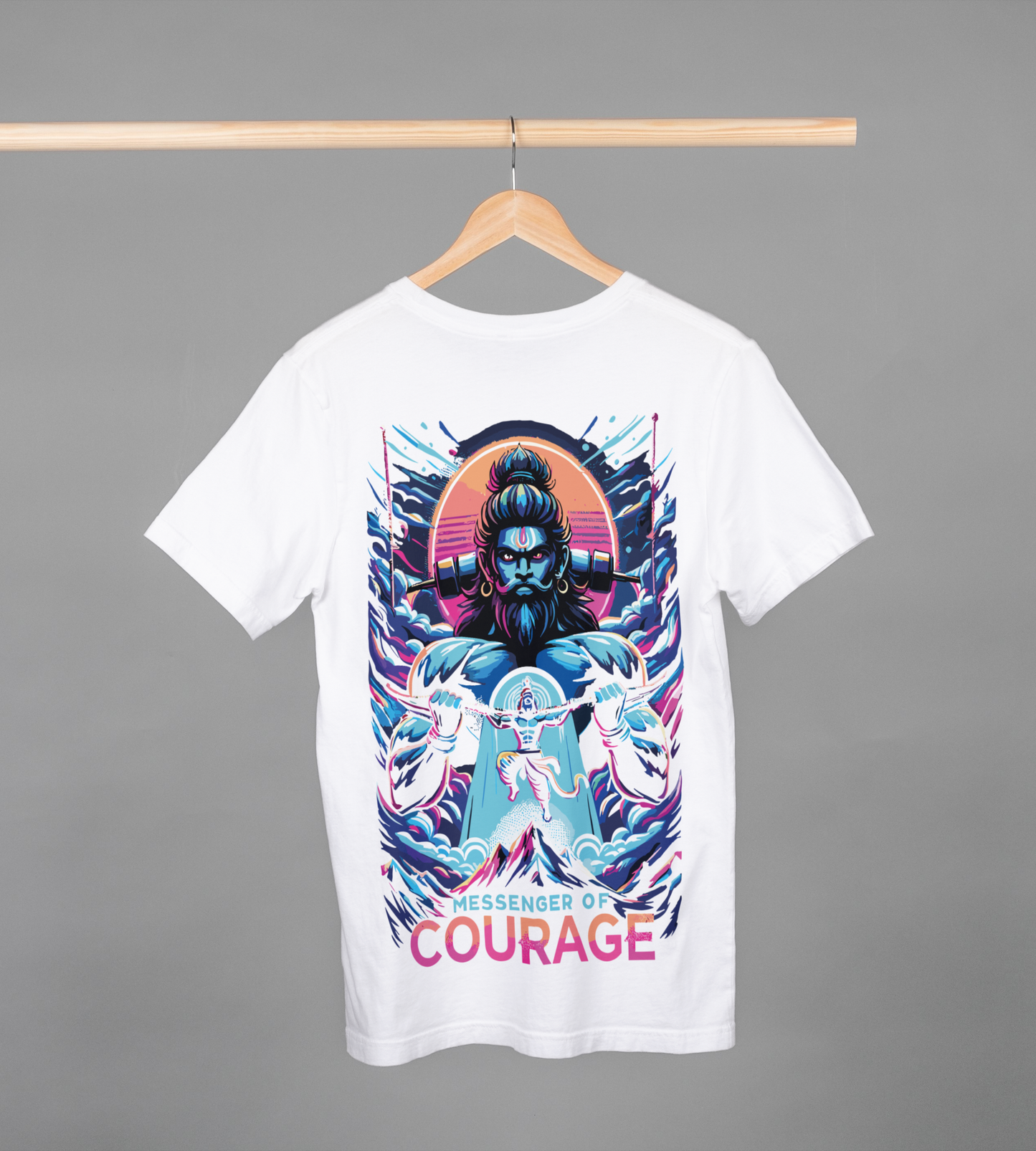 Messenger of Courage-“Oversize, Overpowered.”