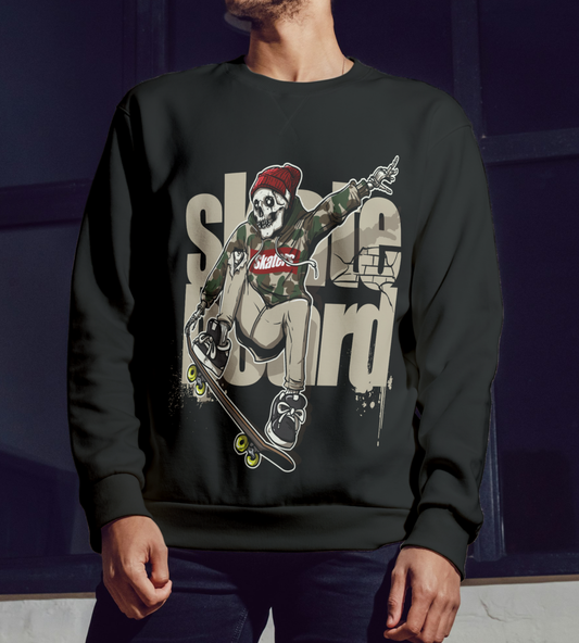 SKULL GRIND - Street Fleece Crewneck
