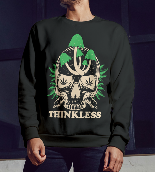 THINKLESS - Psychedelic Street Fleece Crewneck